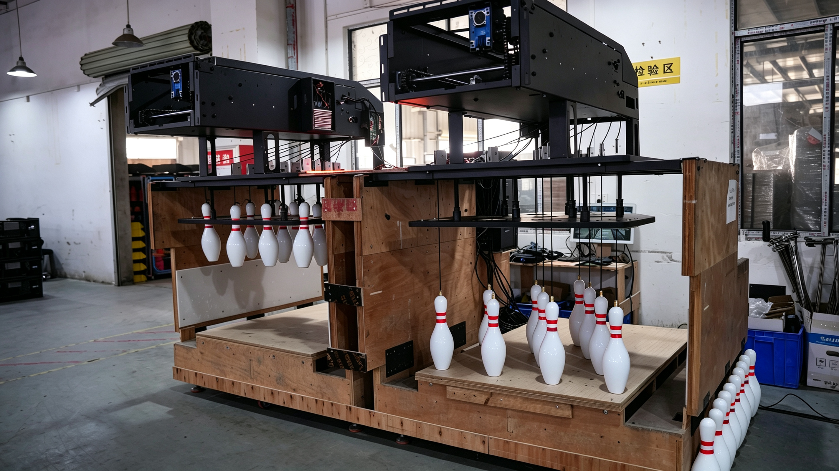String Pinsetter Machine Production