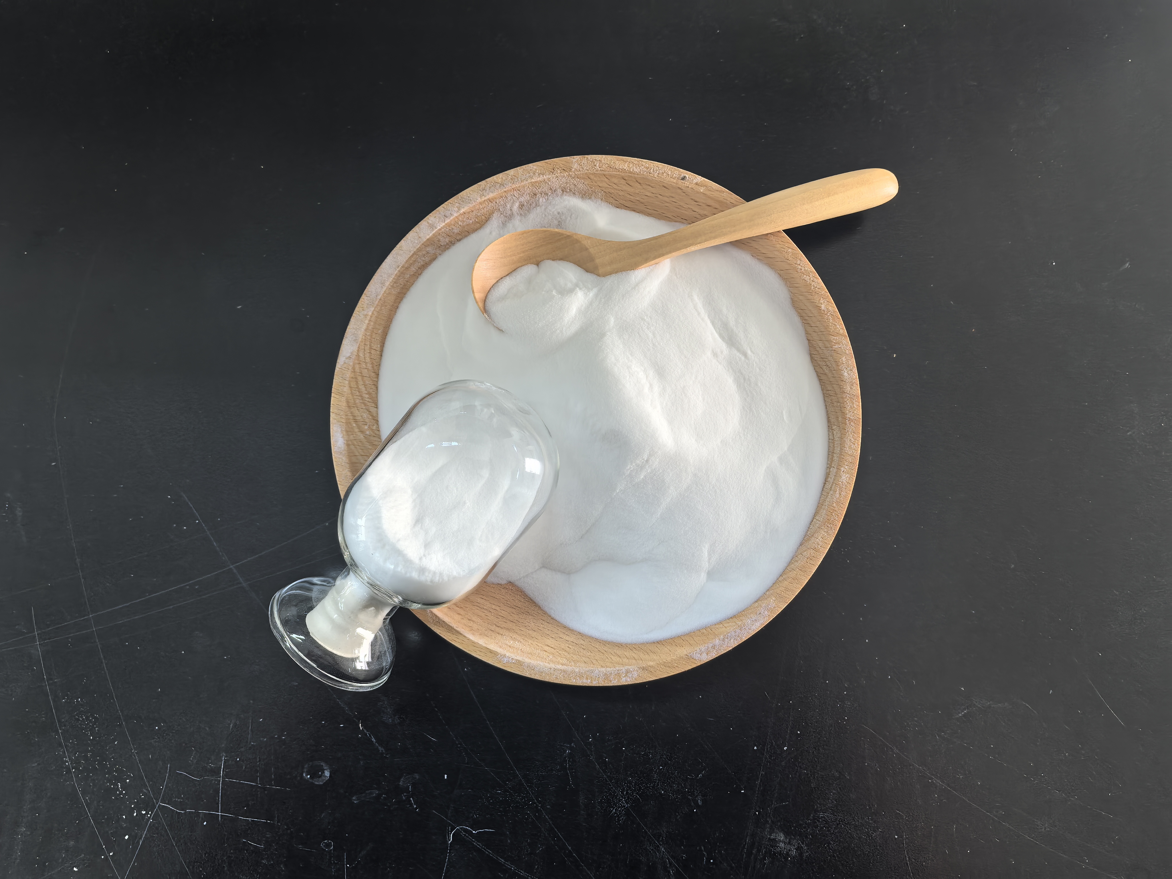 Precipitated silicon dioxide powder sample as used across oral care, pharmaceutical and cosmetic applications