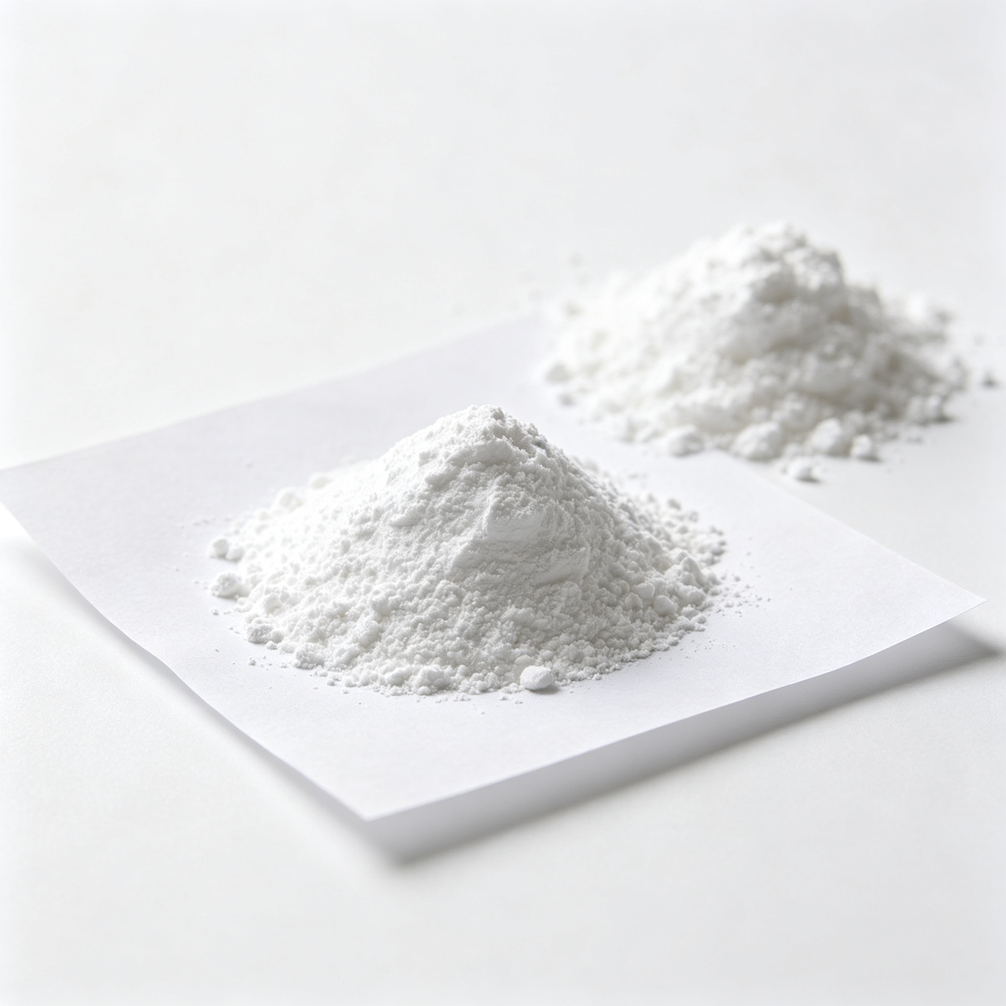 Silica Powder on Test Paper