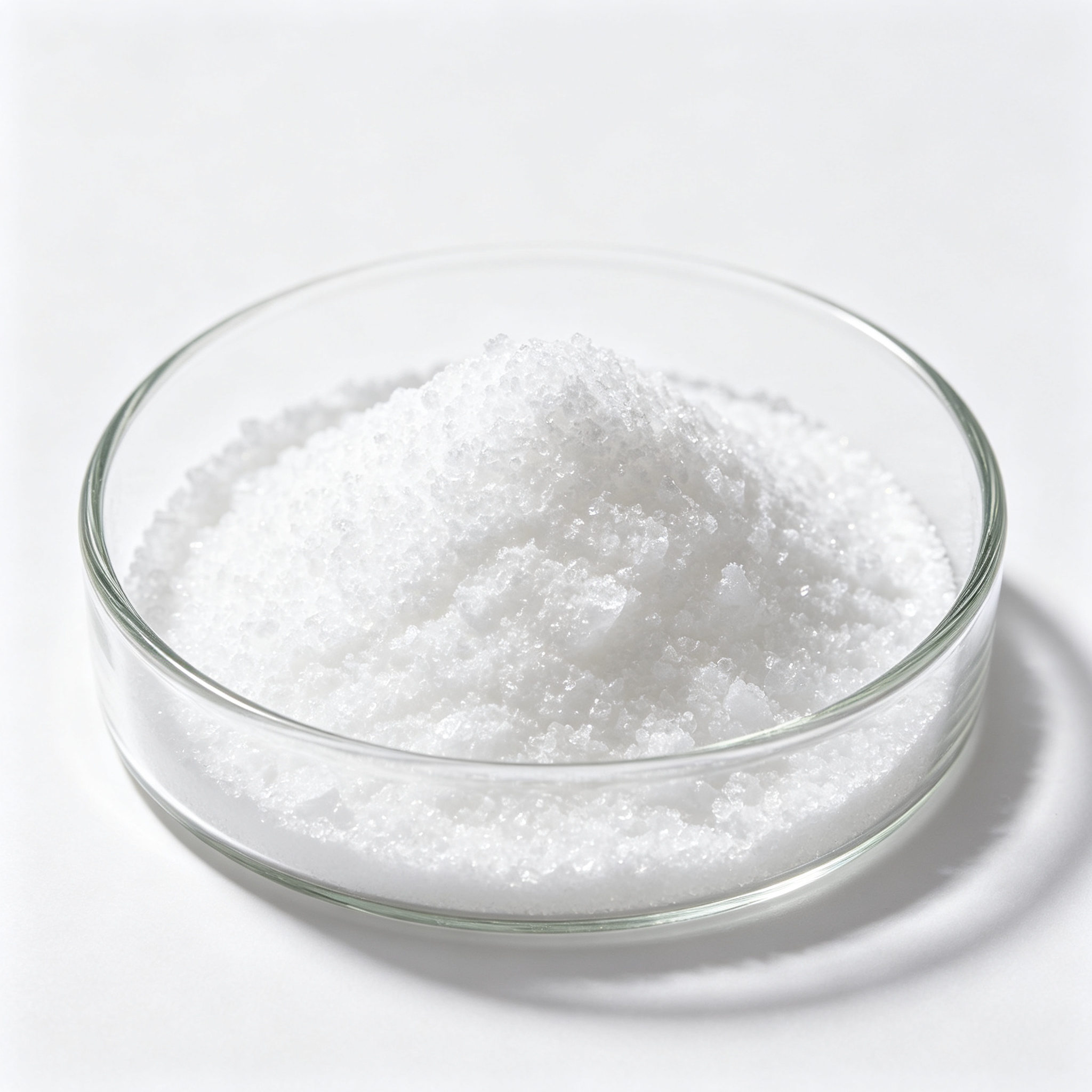 Silica in Glass Petri Dish