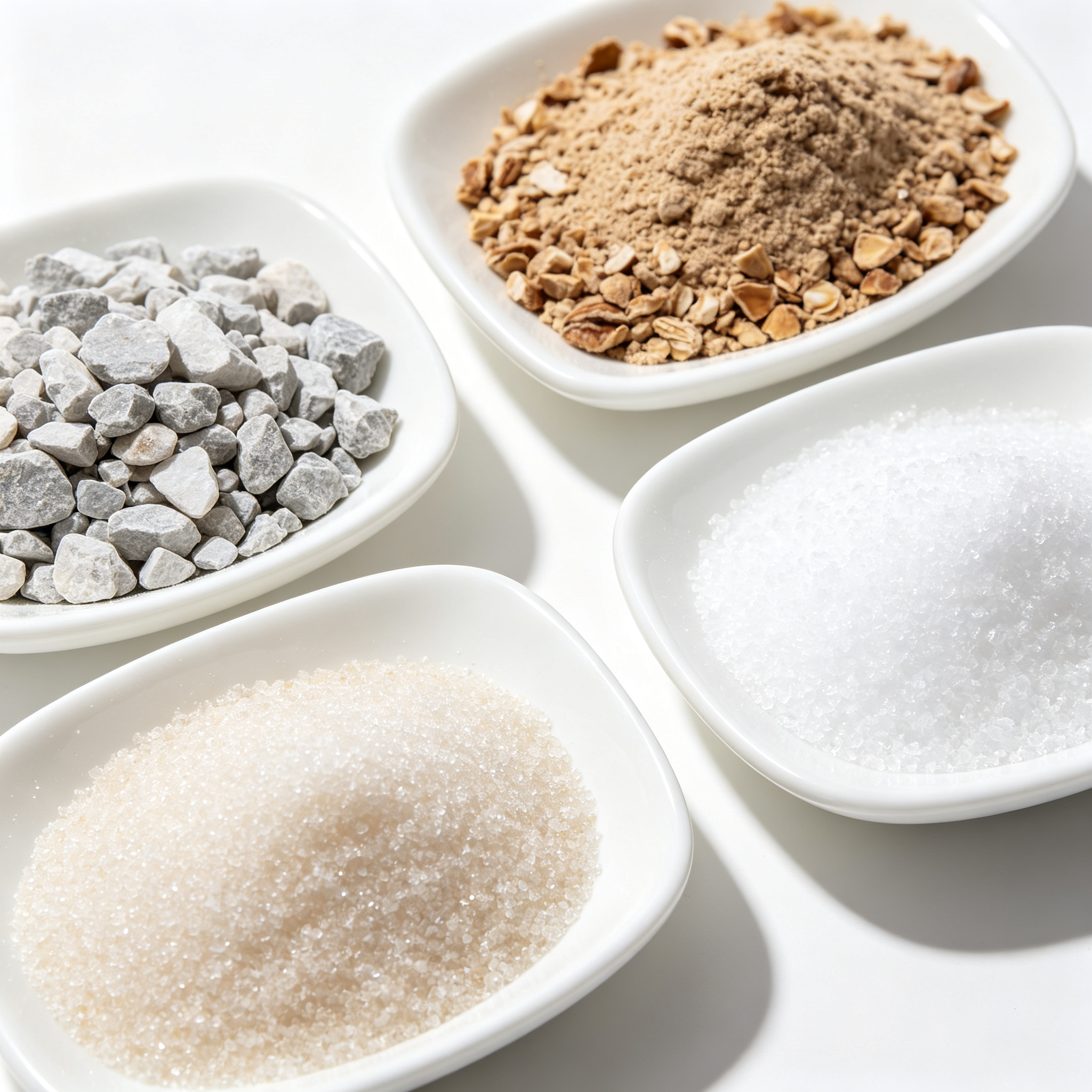 Exfoliating Silica Powder