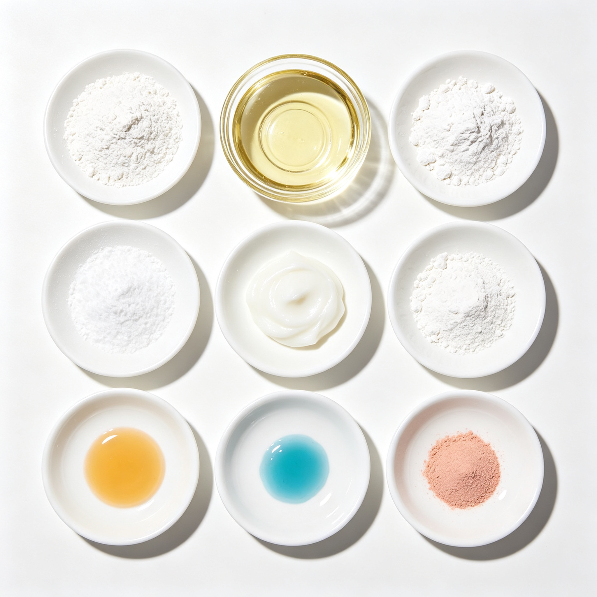 Cosmetic Silica Color Samples