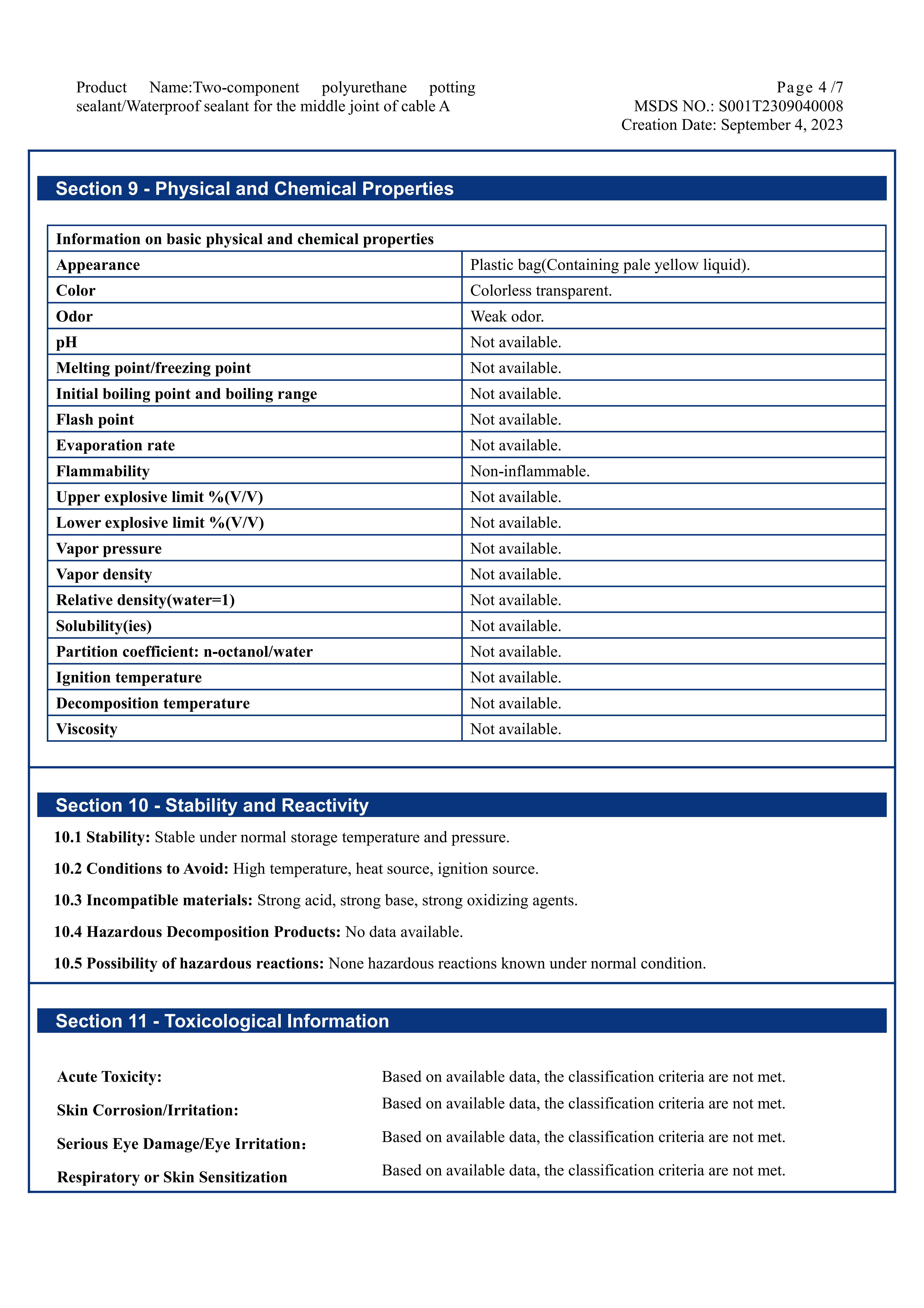 MSDS