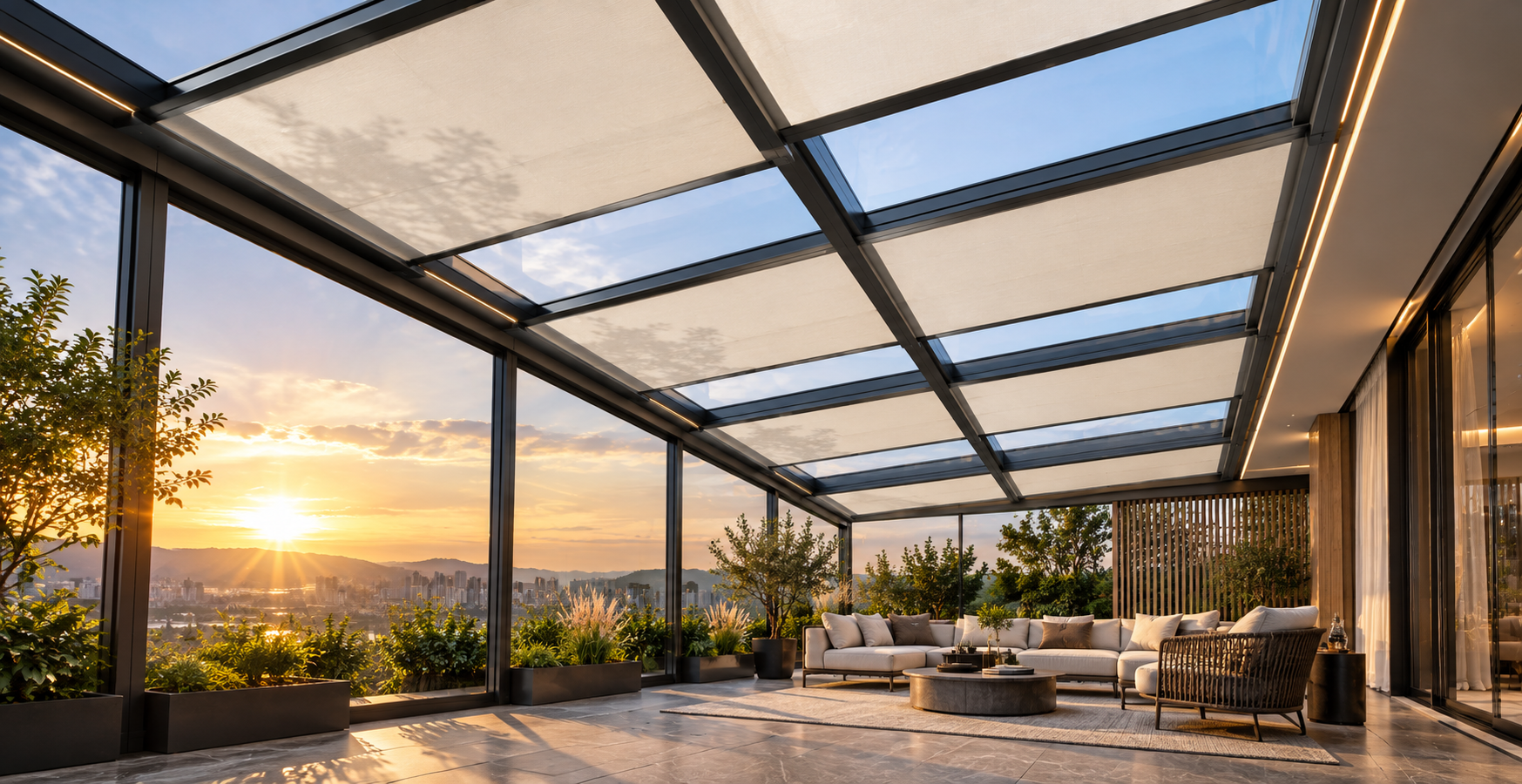 Sunroom Skylight Awning