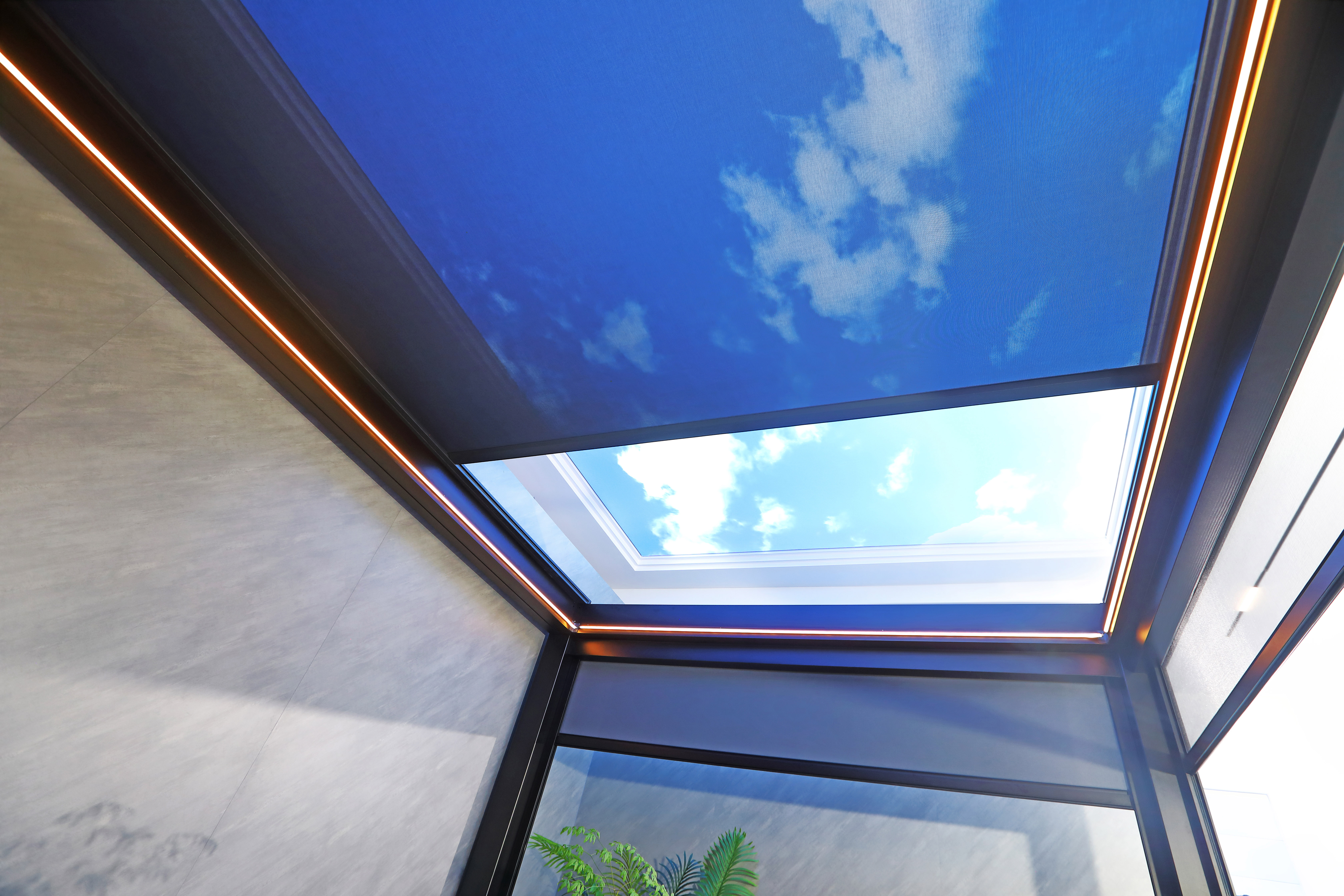 SR-150 Sunroom skylight awning