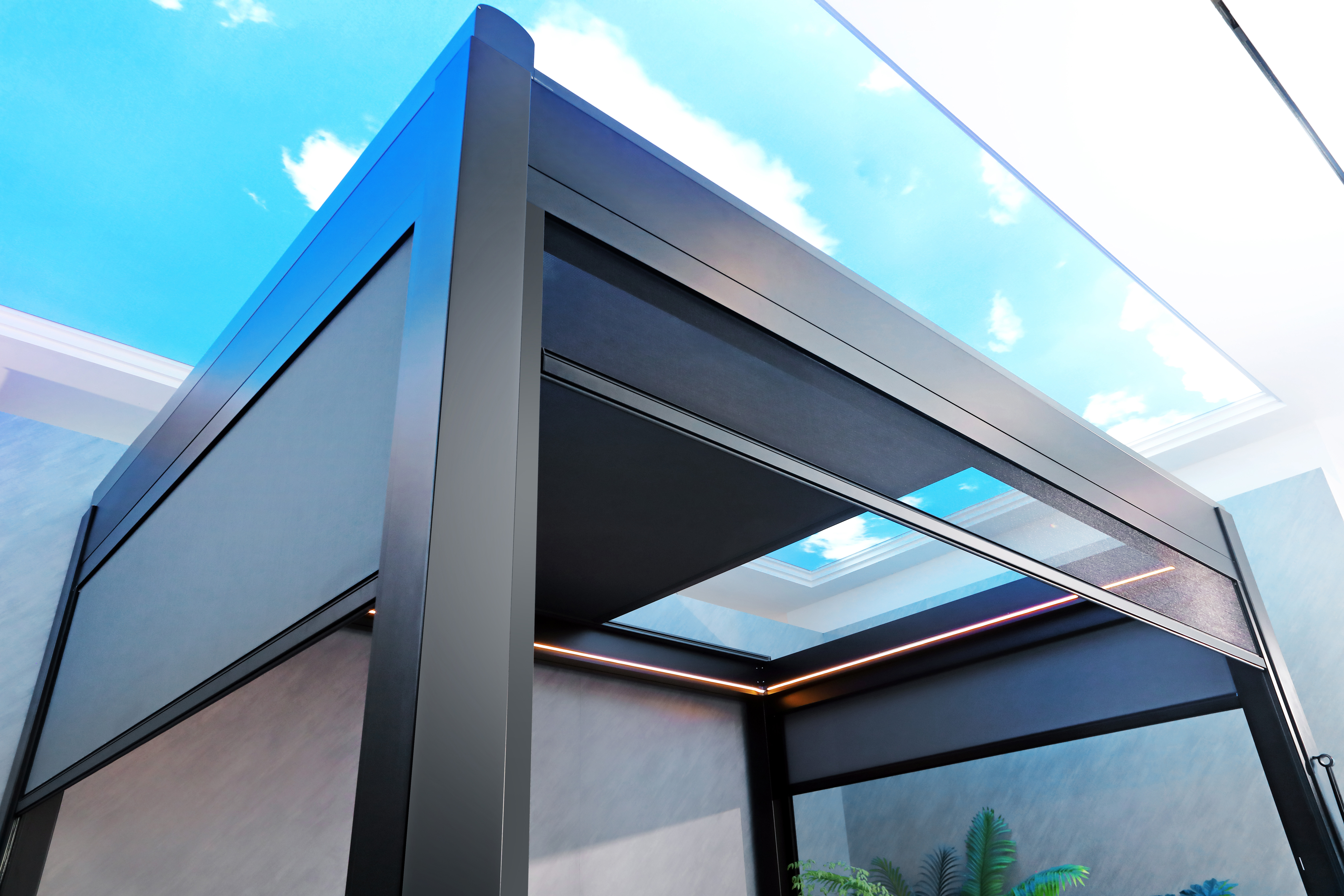 SR-150 Sunroom skylight awning