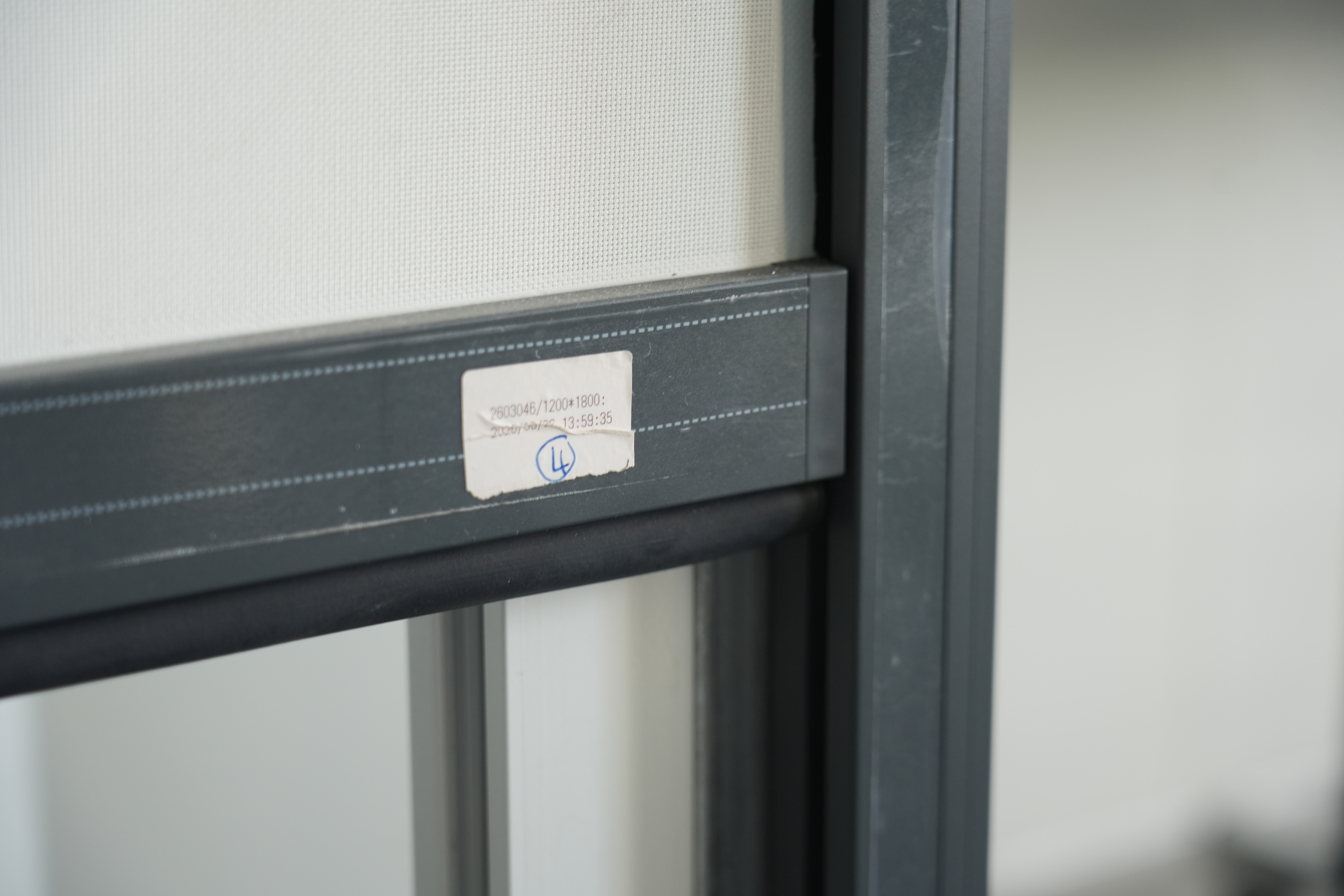 WFR96-100 Indoor Commercial Zip Screen