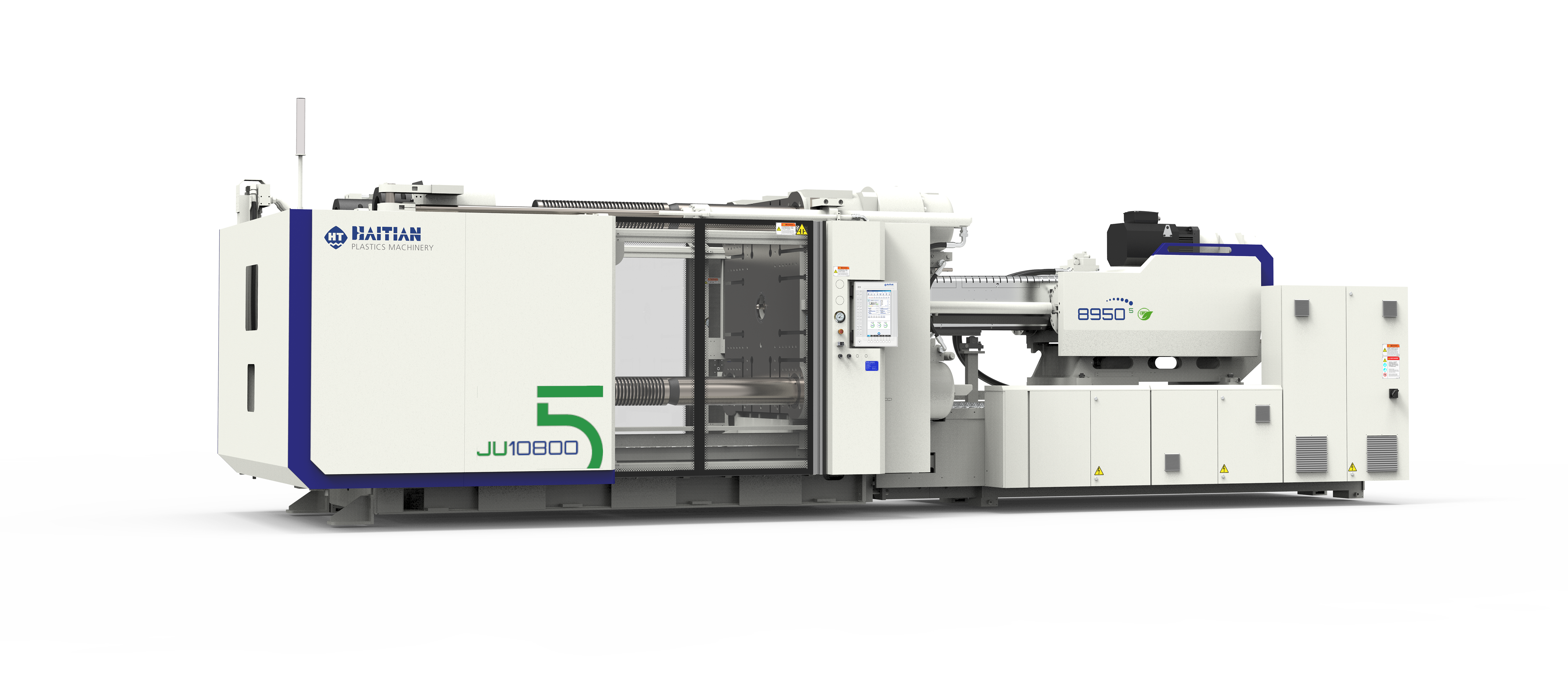 Haitian Jupiter Series JU5 two-platen injection molding machine for large-part molding
