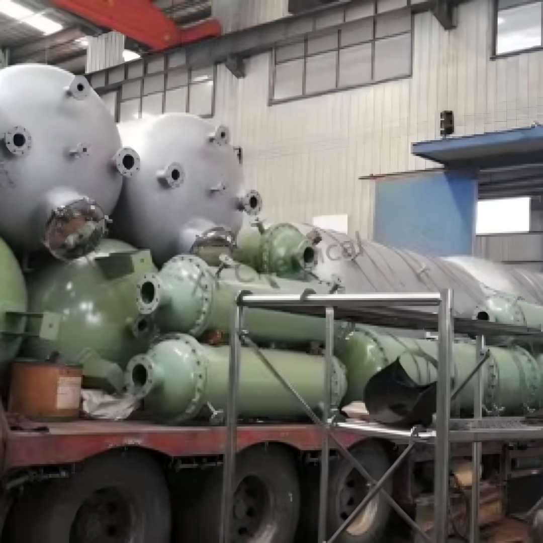 Delivery heat exchanger