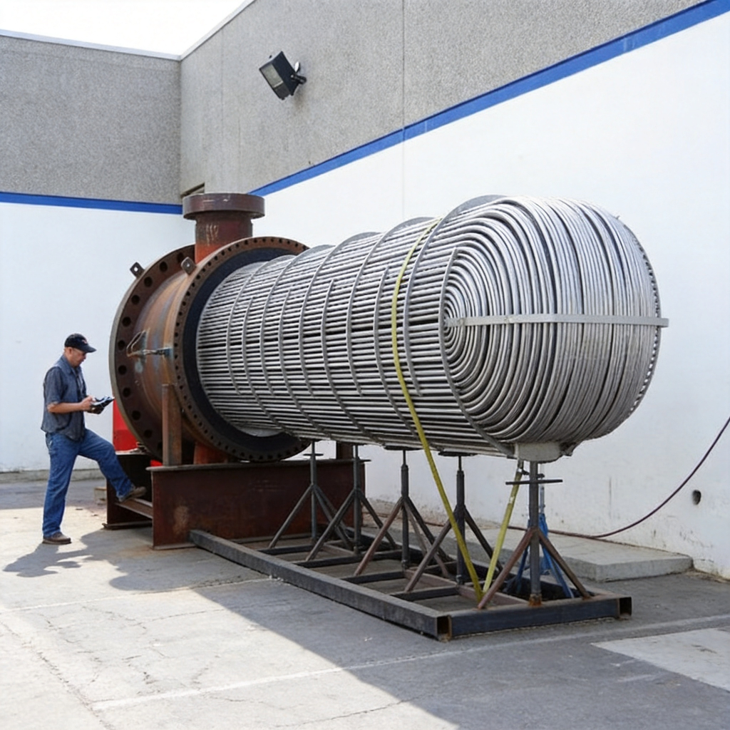 U tube shell and tube heat exchanger