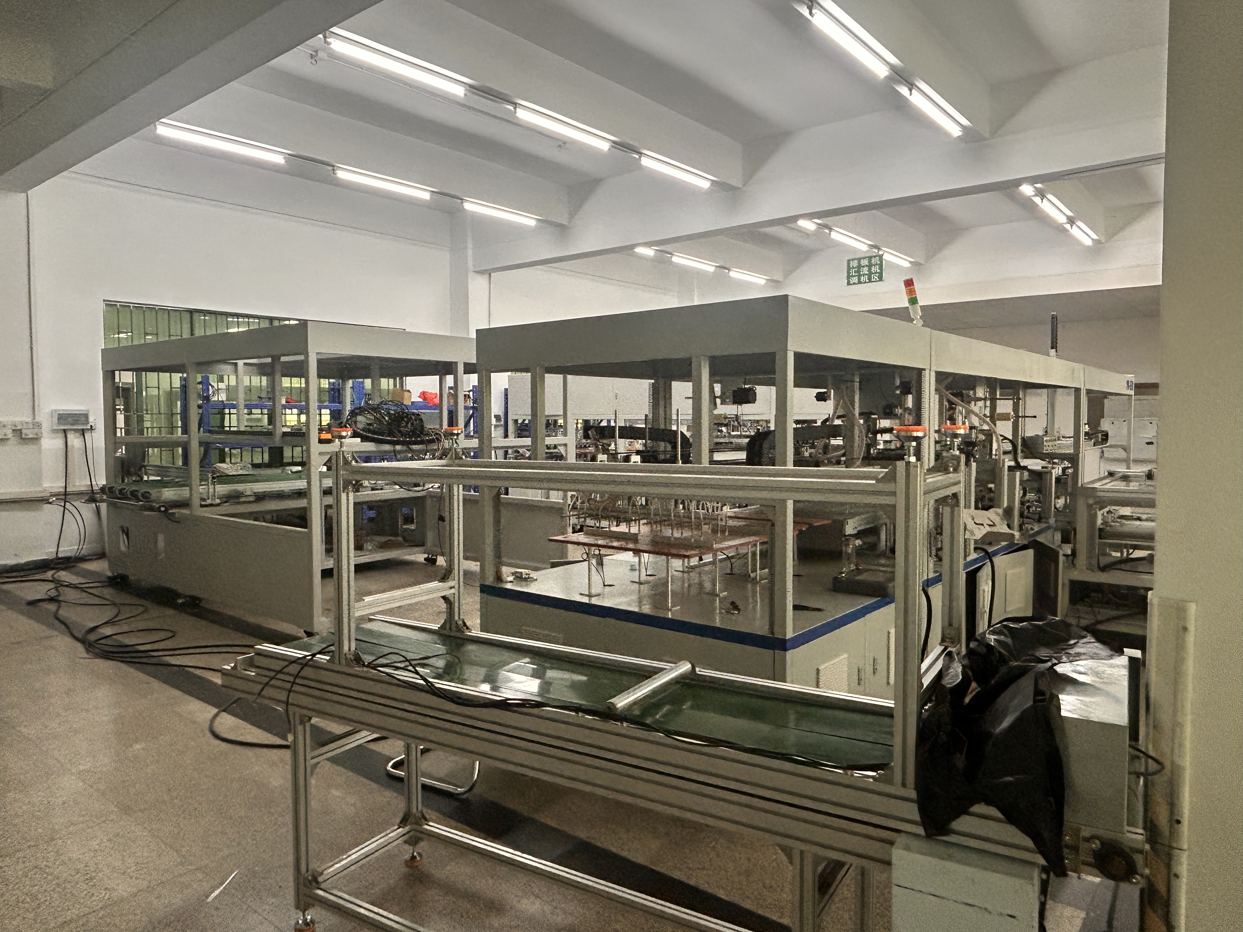 Solar assembly line integration for tabber stringer and downstream module processes