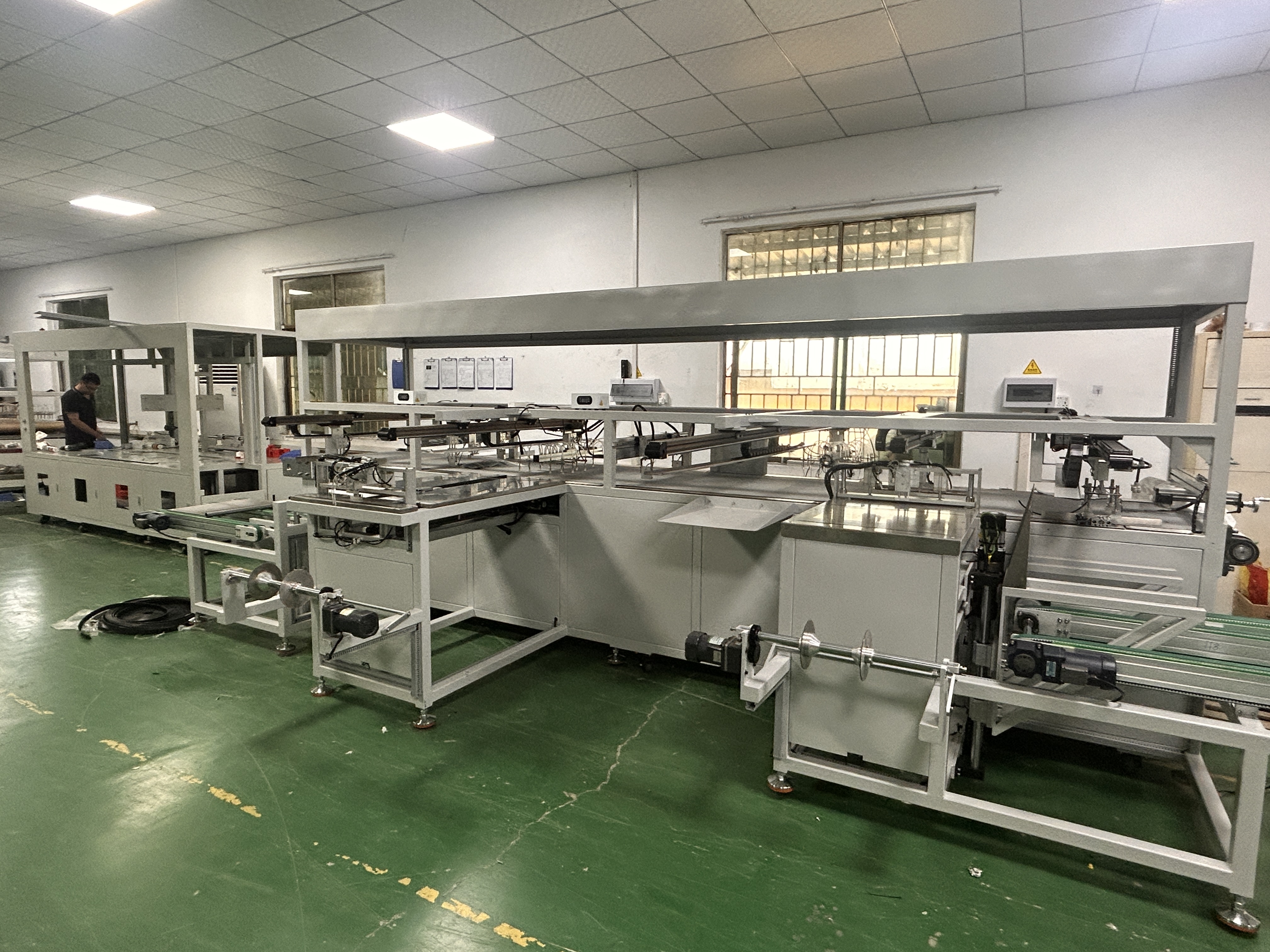 solar panel production line