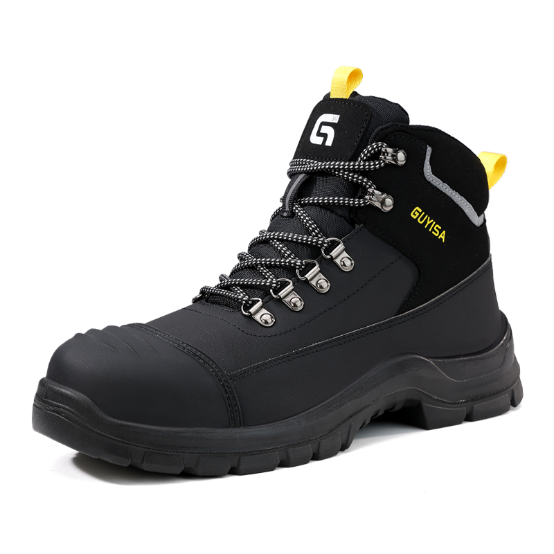 GUYISA multifunctional safety shoe with protective toe cap and puncture-resistant midsole