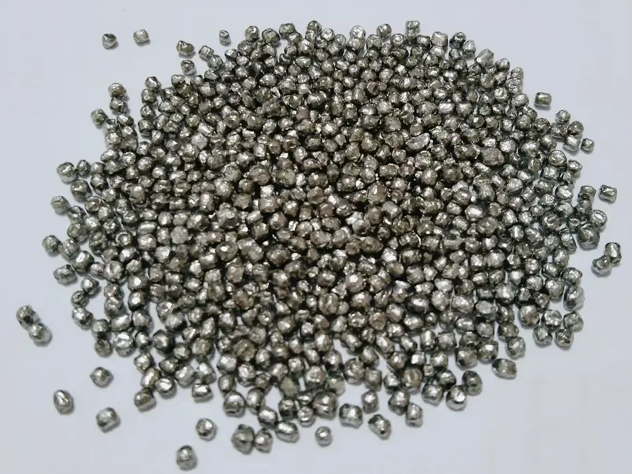 Grinding shot, reinforced steel shot