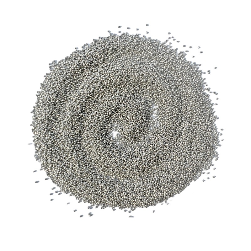 Grinding shot, reinforced steel shot