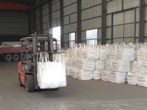 The factory packs and ships the goods