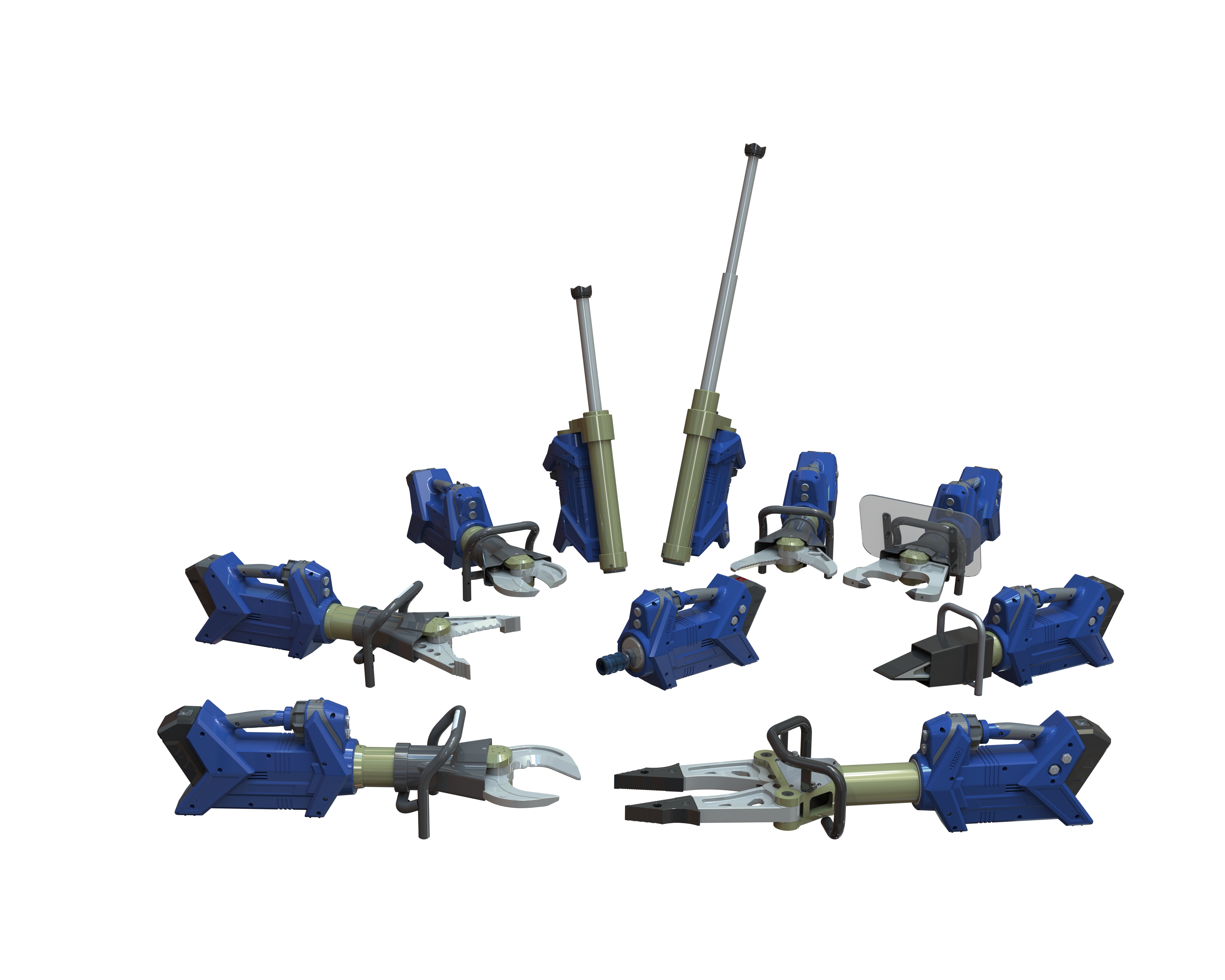 ode Electric Hydraulic Rescue Tool