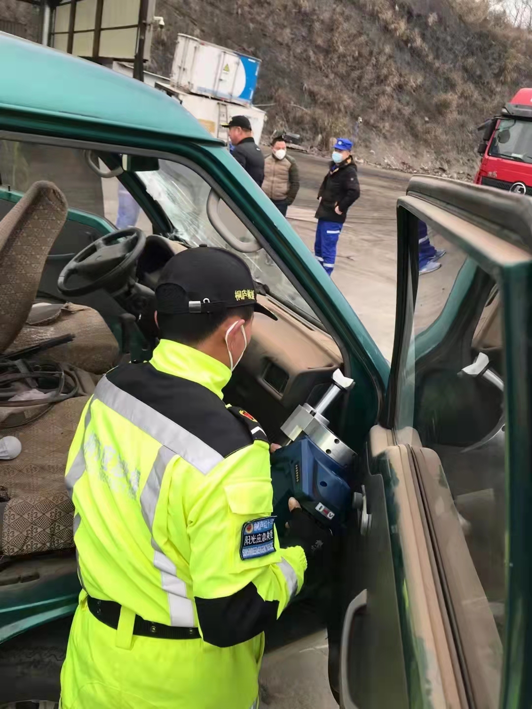 ode Electric Rescue Ram for Fire & Vehicle Extrication