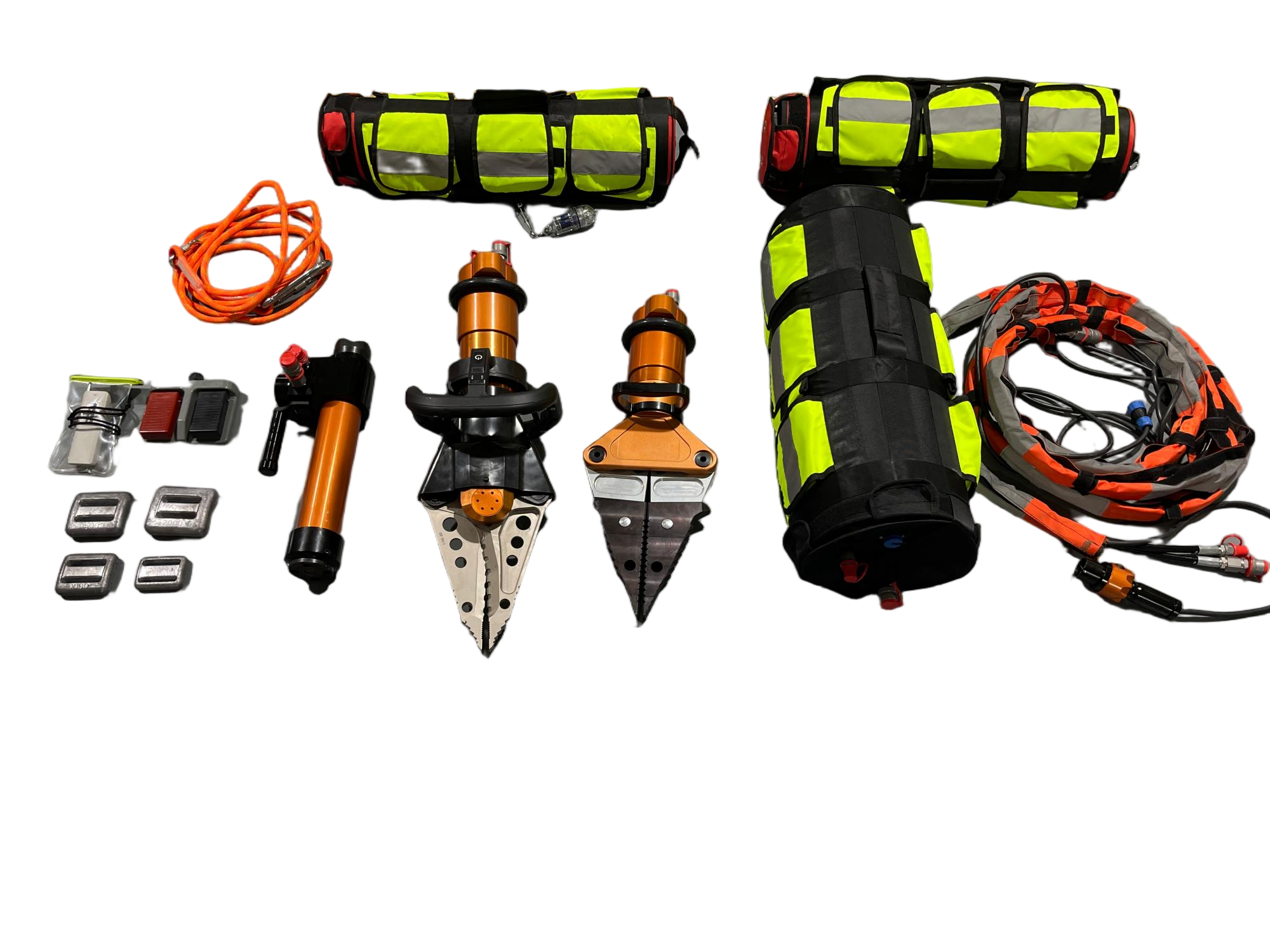 ODE Amphibious rescue tool set support customization.