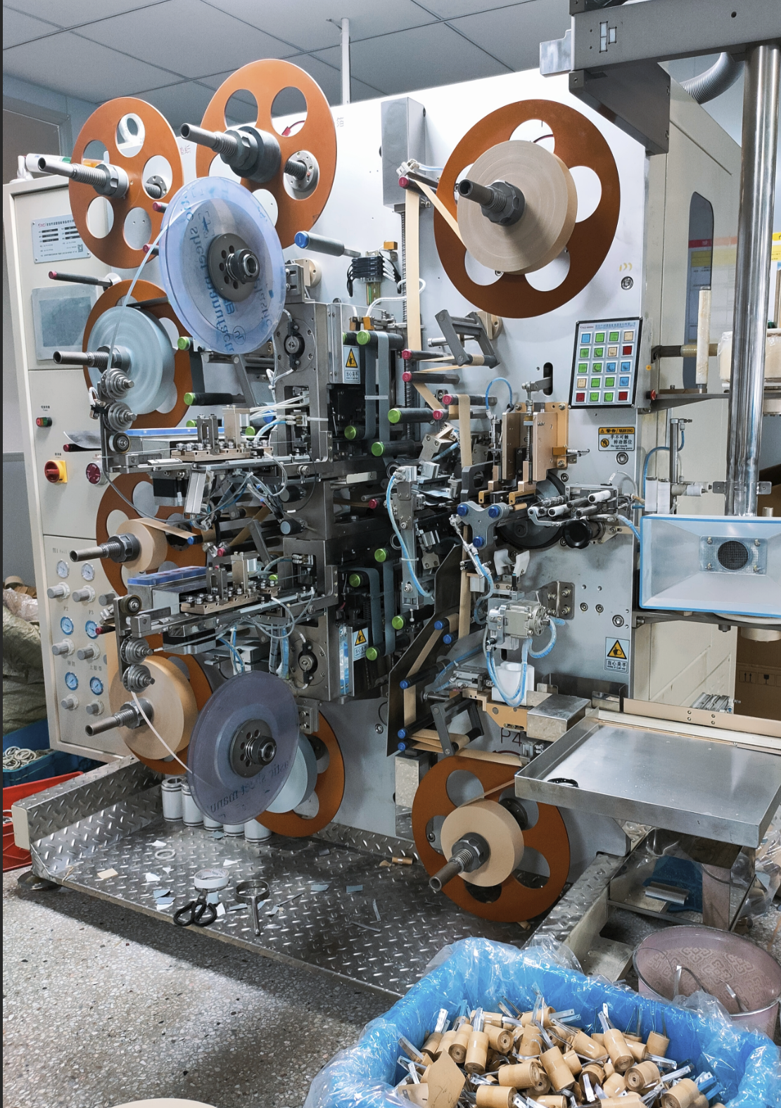 Winding CD60 Capacitor core
