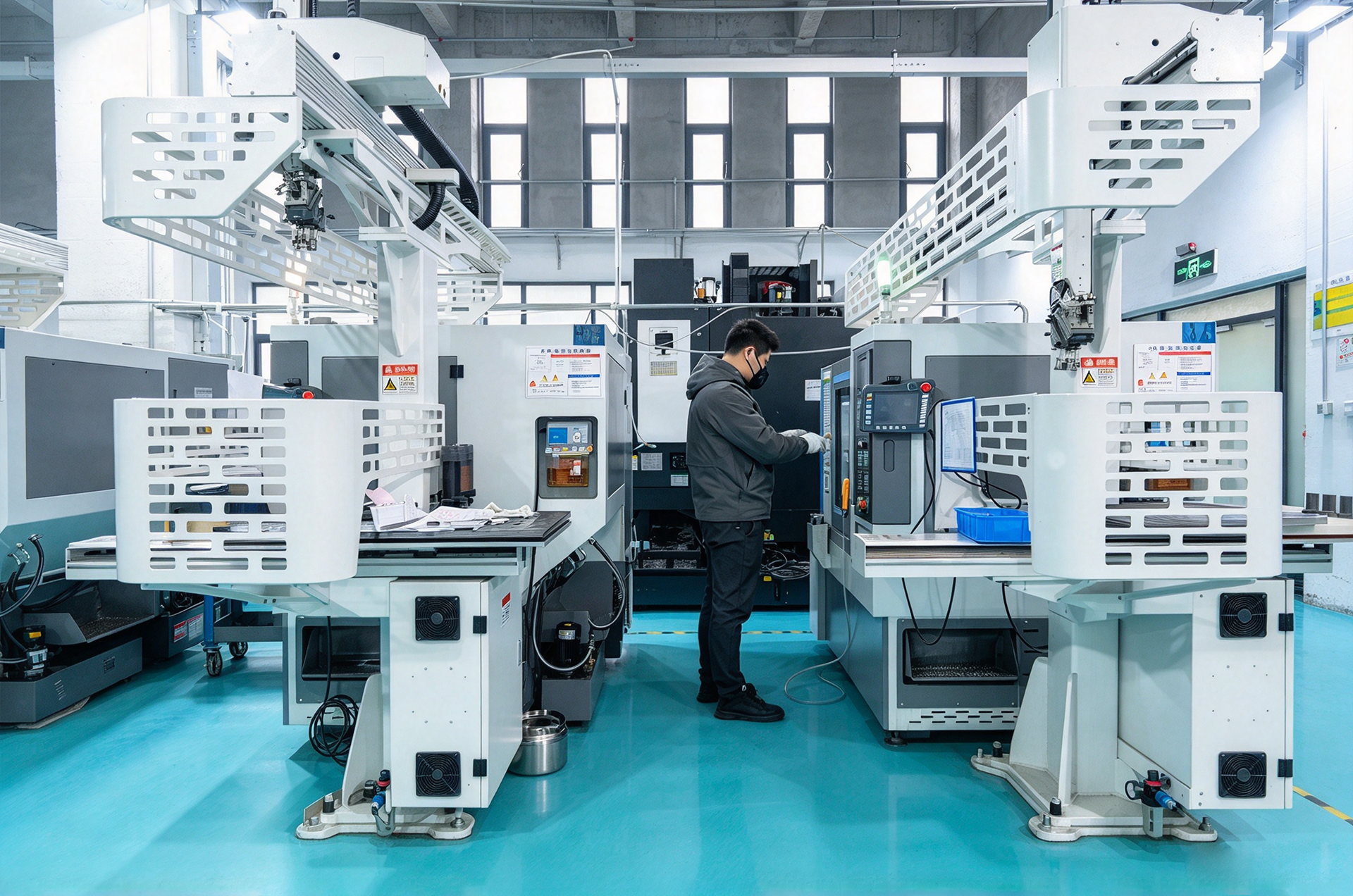 Factory processing area
