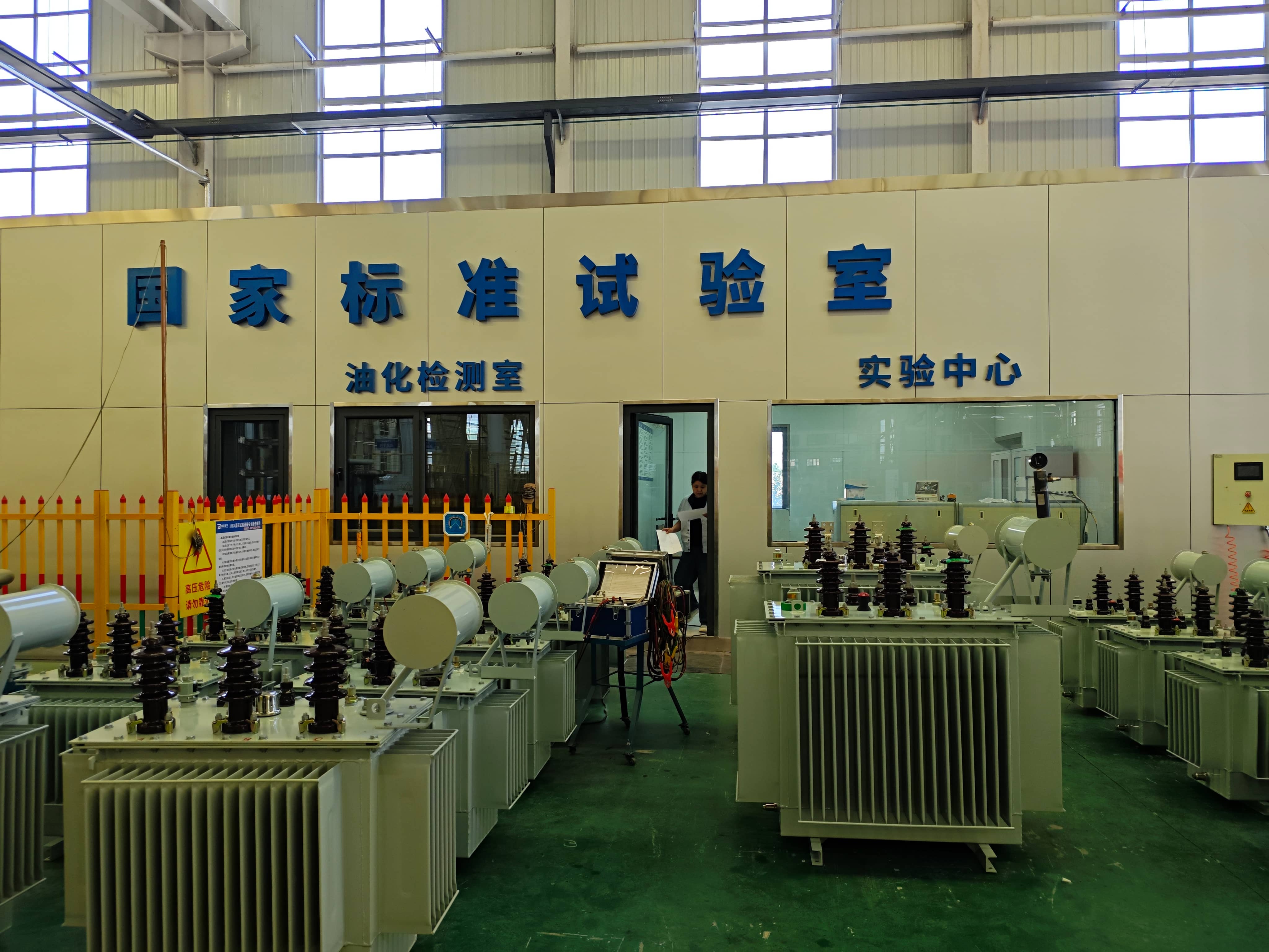 Factory electrical testing of an oil-immersed distribution transformer at Milestone Electrical. Routine transformer inspection and testing cover electrical parameters such as winding resistance, voltage ratio, insulation performance, and no-load and load losses, according to applicable test procedures and project requirements before delivery.