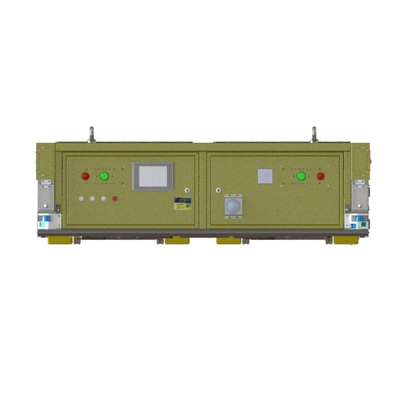 30 ton backpack heavy duty AGV Laser SLAM navigation sensor, rear view