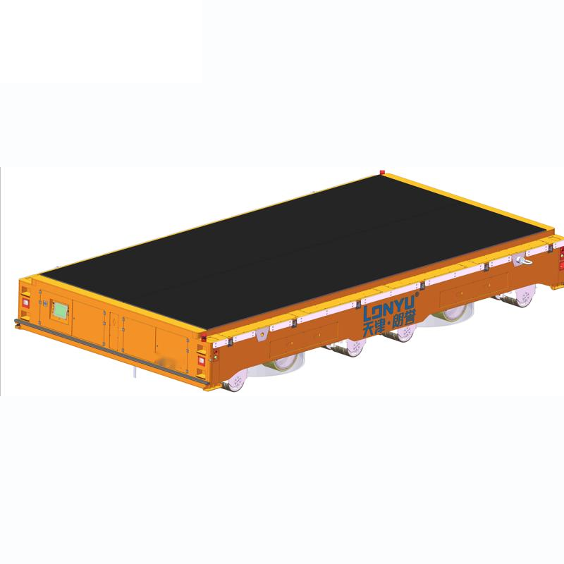 600-ton class heavy duty AGV platform with multi-wheel differential drive