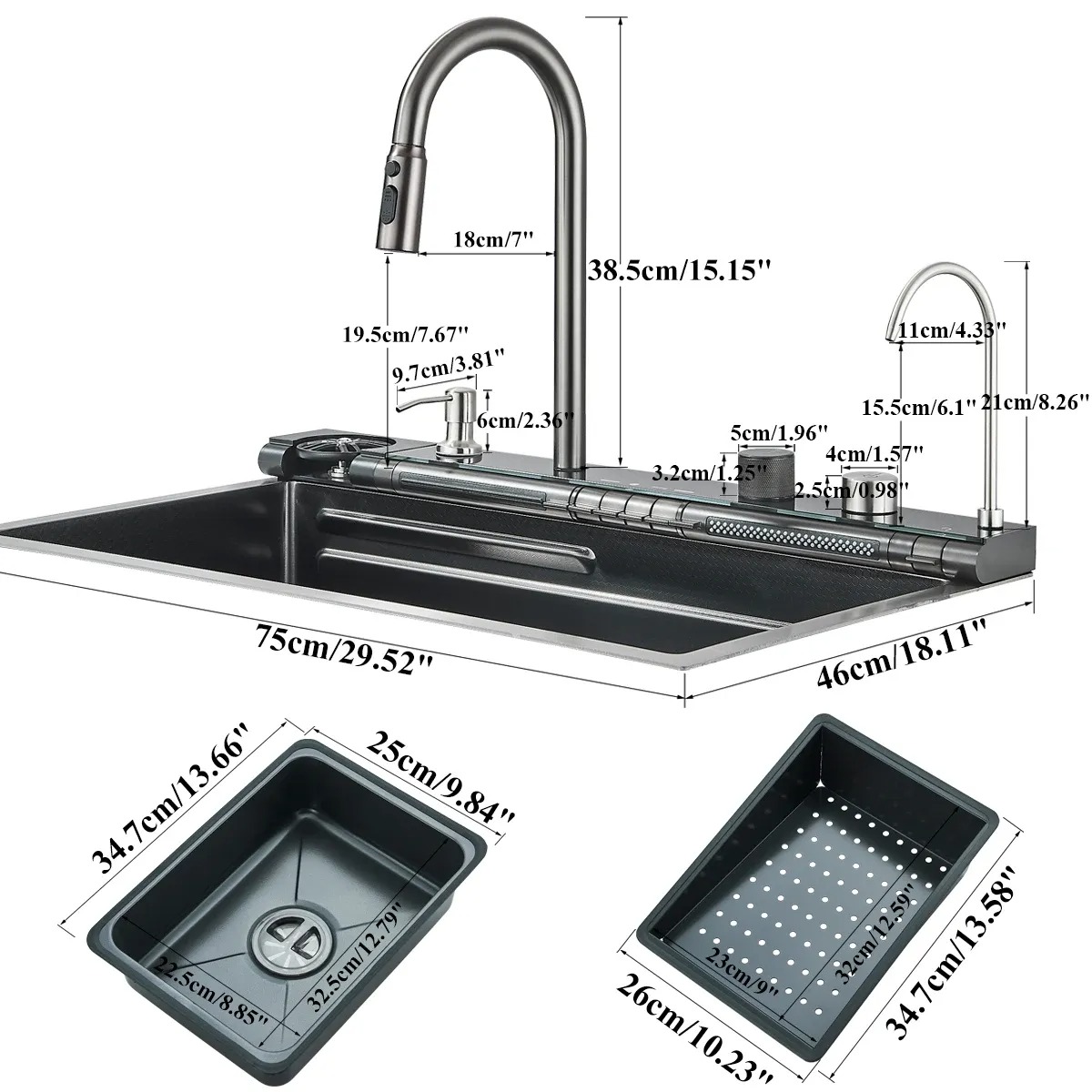 Workstation Kitchen Sink