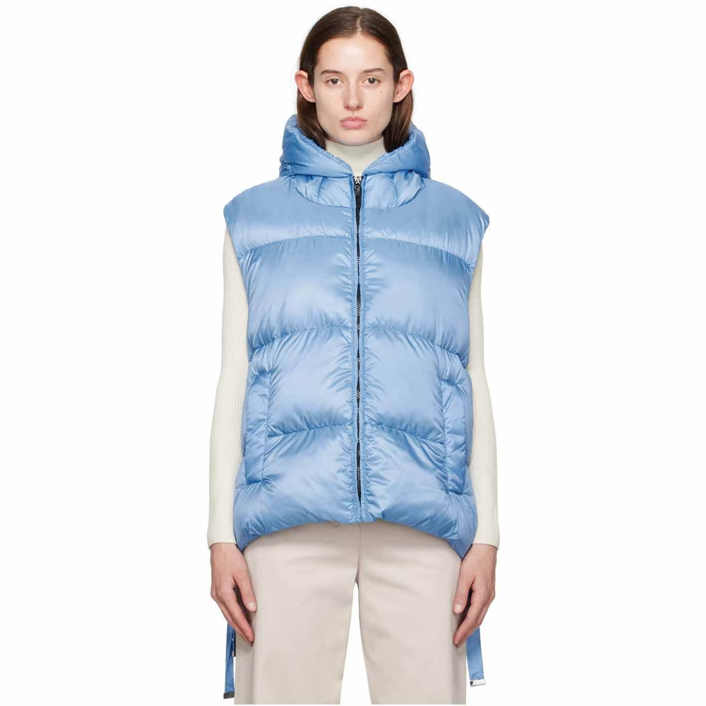 Fashion Women Winter Down Vest Winter Clothing Thickened Warm Puffer Sleeveless Down Jacket Lightweight Insulated Vest