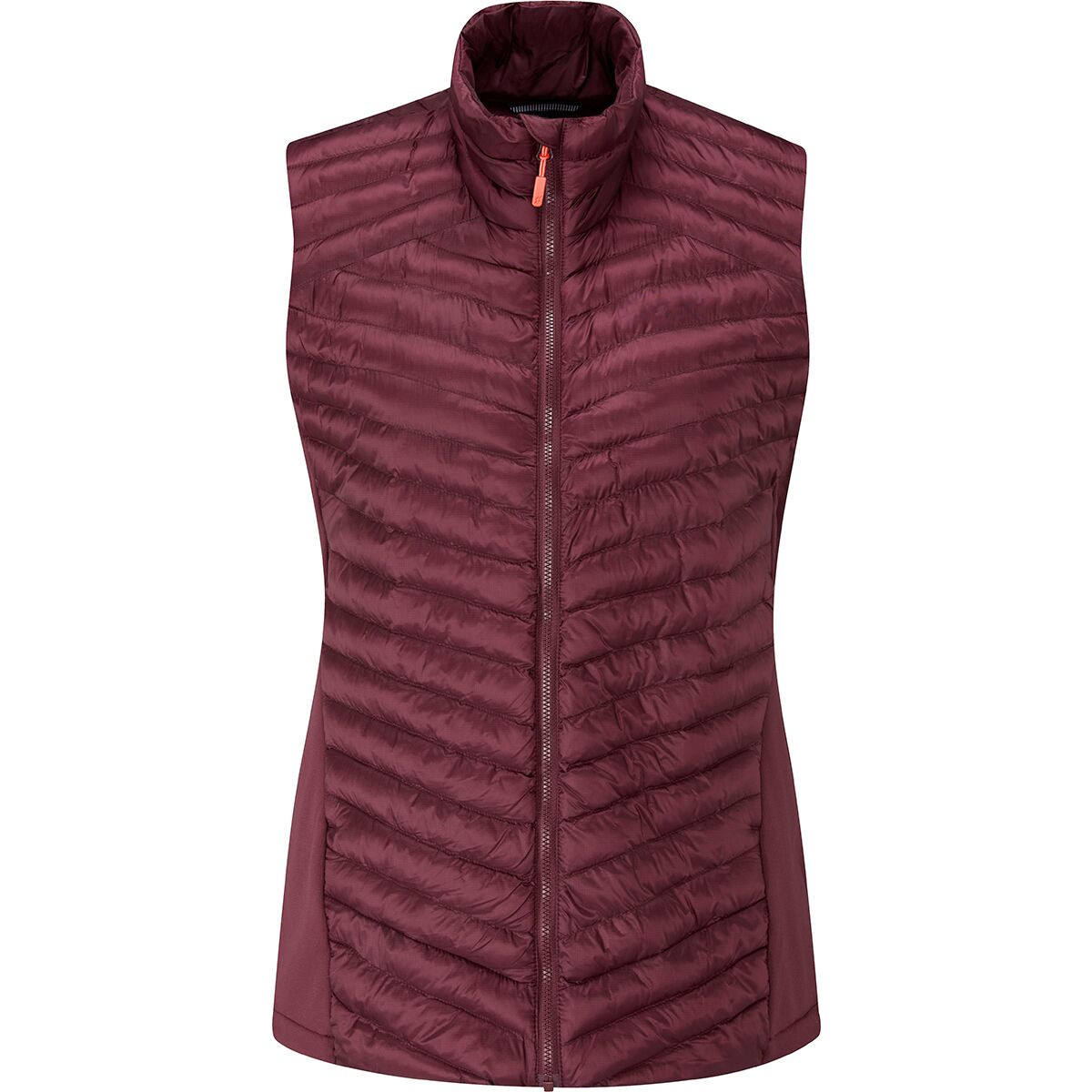 Low MOQ Slim Athletic Fit Stretchy and Breathable Side Panels Nylon Ripstop Fabric Selfpackabel Light Synthetic Insulated Vest