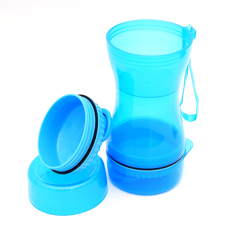 Dogs Food Dispenser Container Bowl