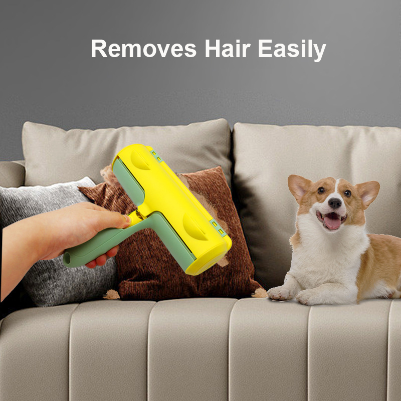  Self-Cleaning Remover to Clean Pet Fur from Carpet, Couch, Furniture, Rugs, Car Seats, Bedding and Sofa