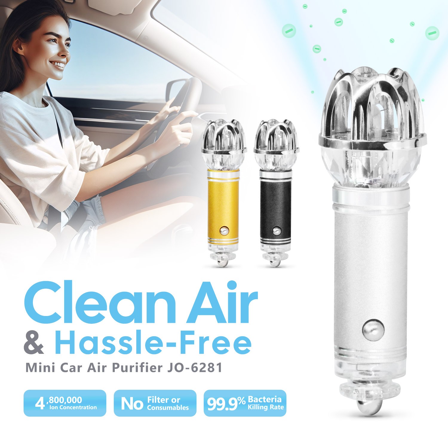 mini air purifier for car