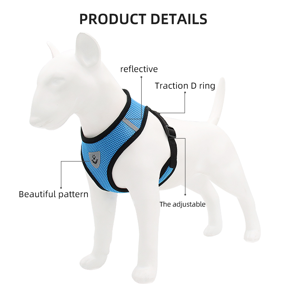 Snap-on dog harness