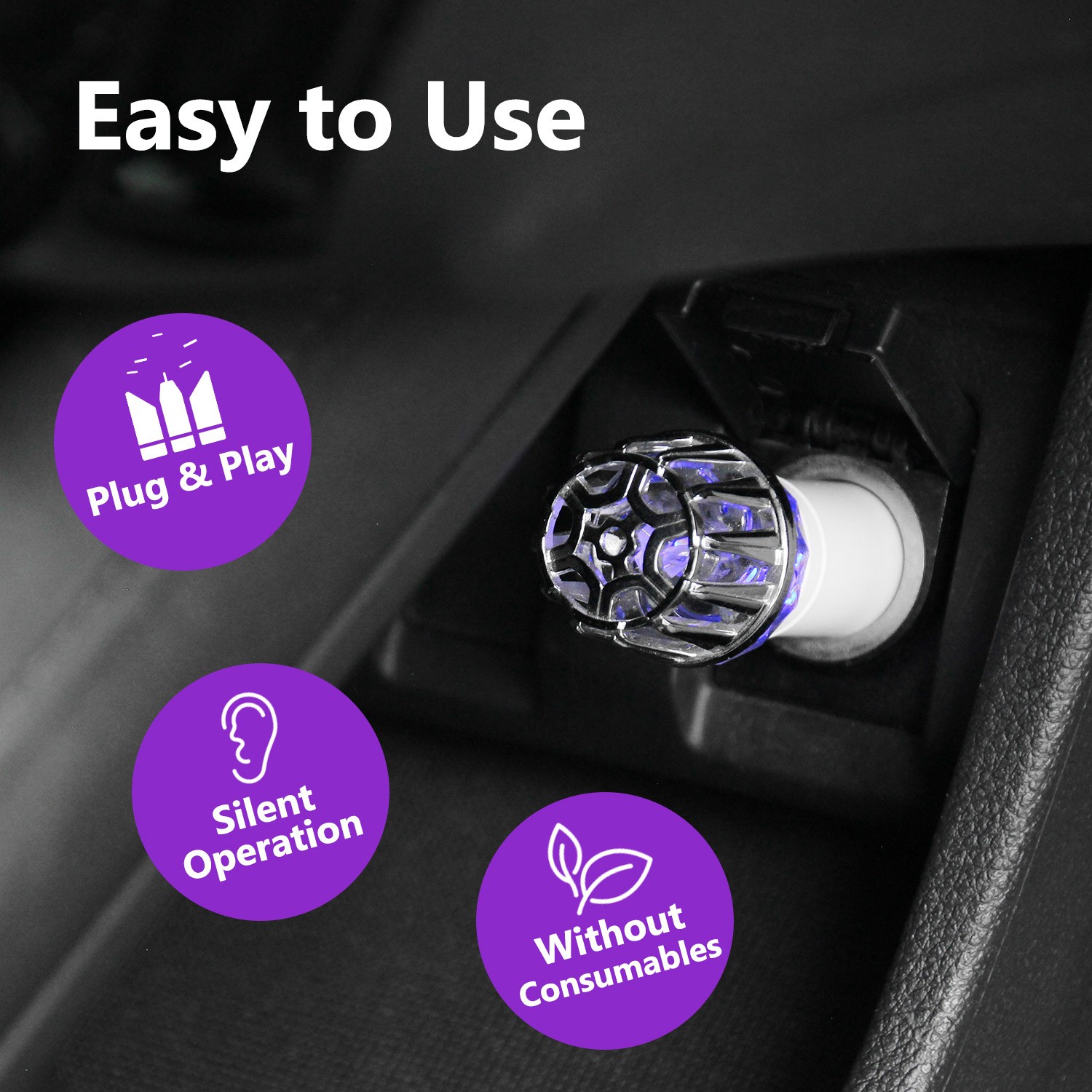 car accessory must have - car ionizer air purifier