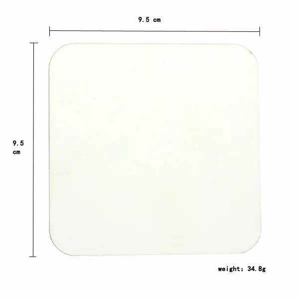 sublimation blank coaster with cork