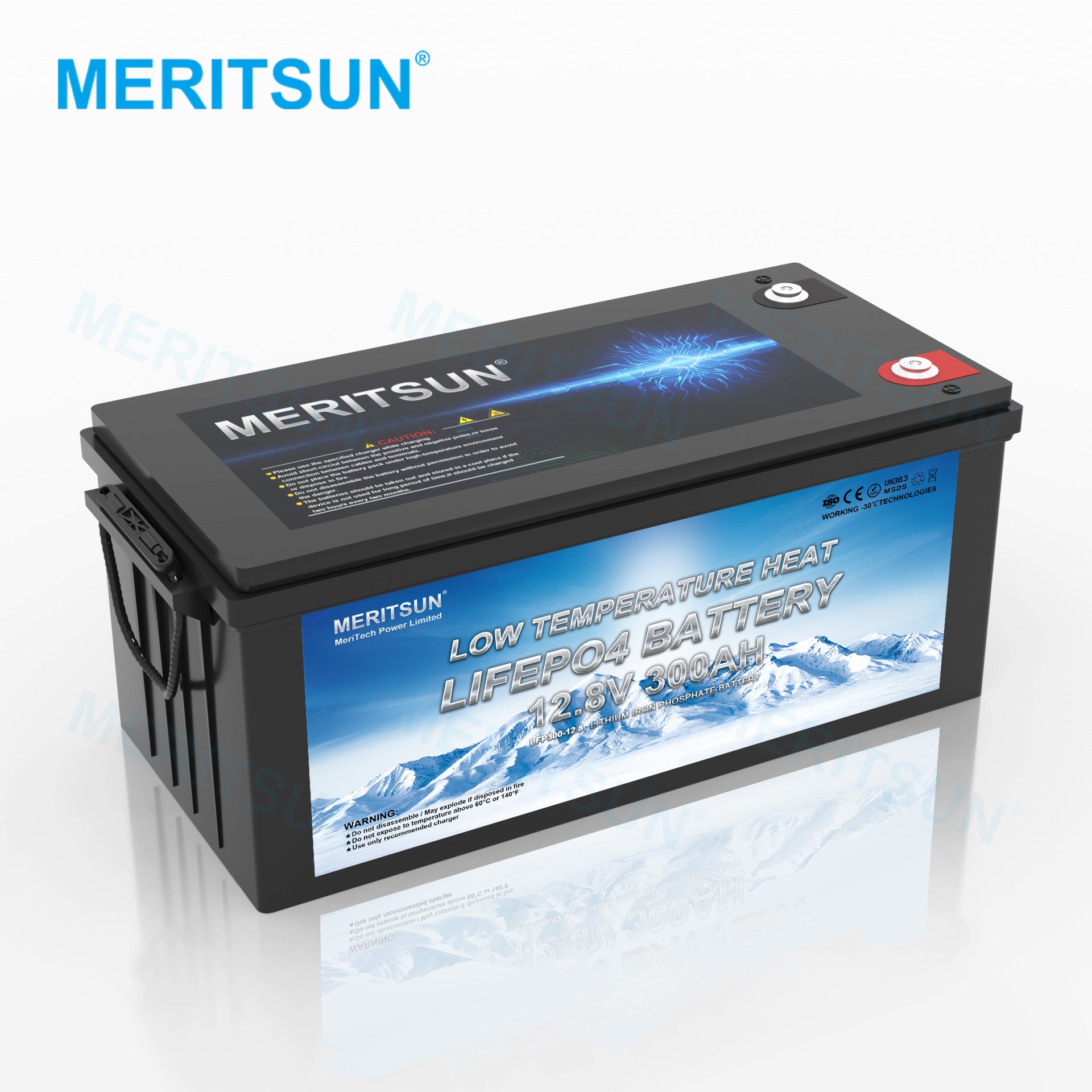 12v / 24v Low Temperature Heat LiFePO4 Battery