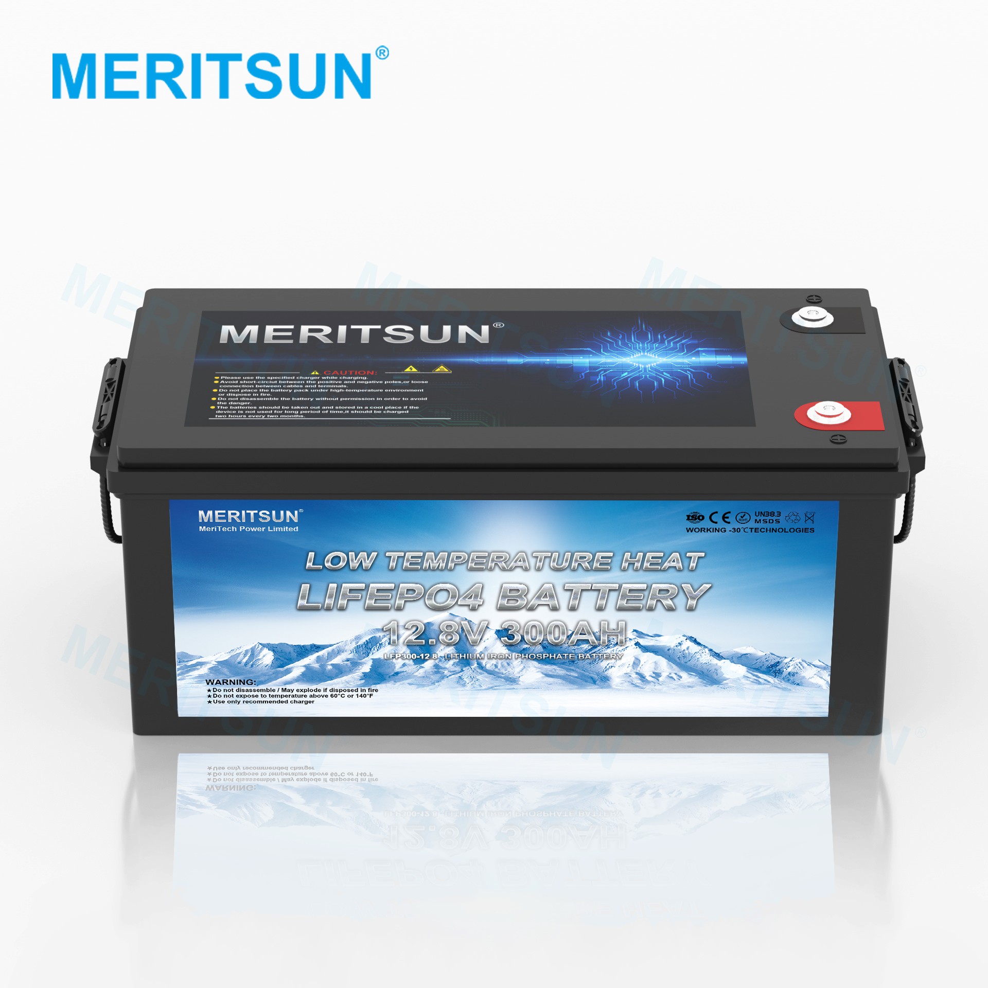 12v / 24v Low Temperature Heat LiFePO4 Battery