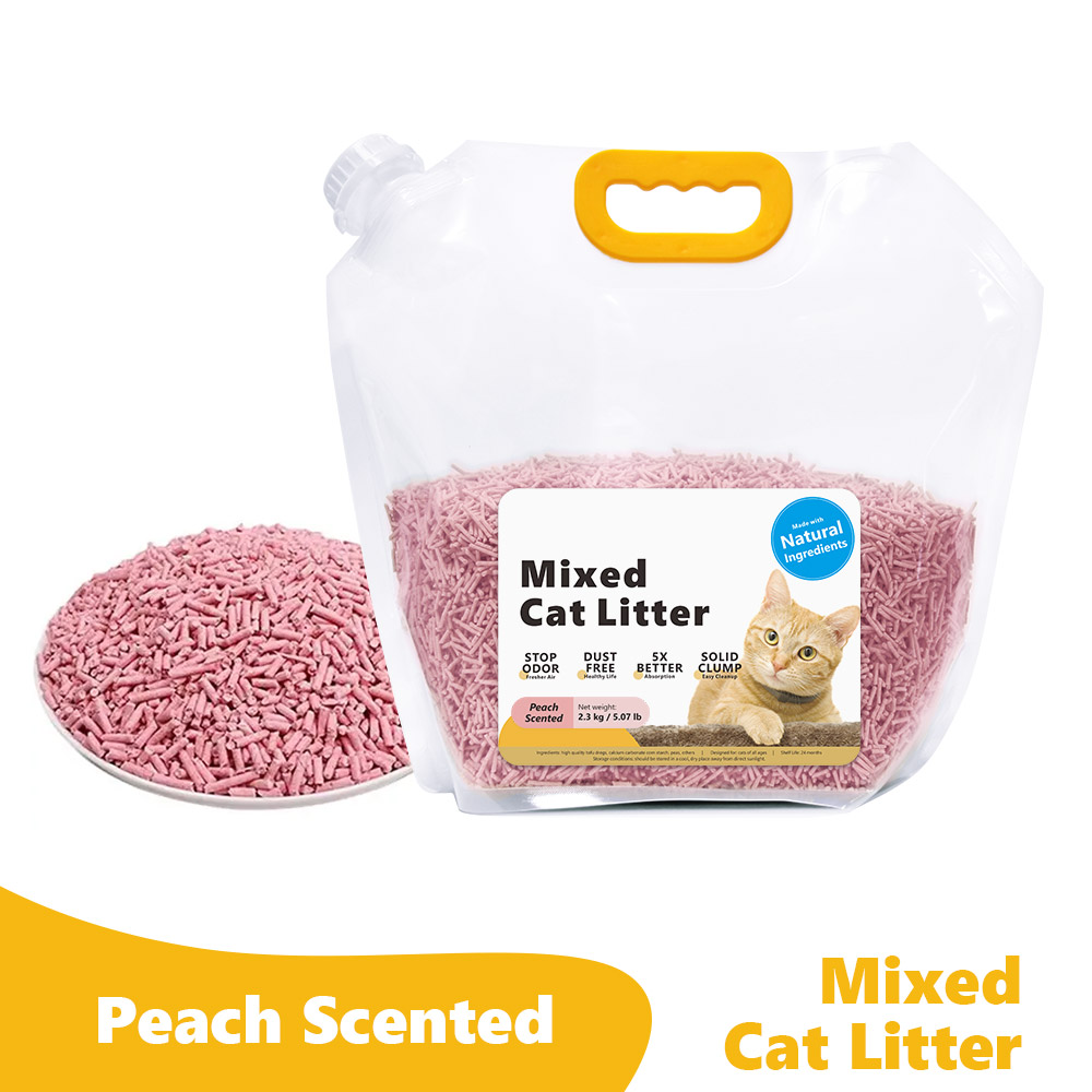 peach scented cat litter